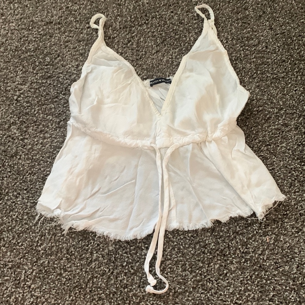 Brandy Melville white tank